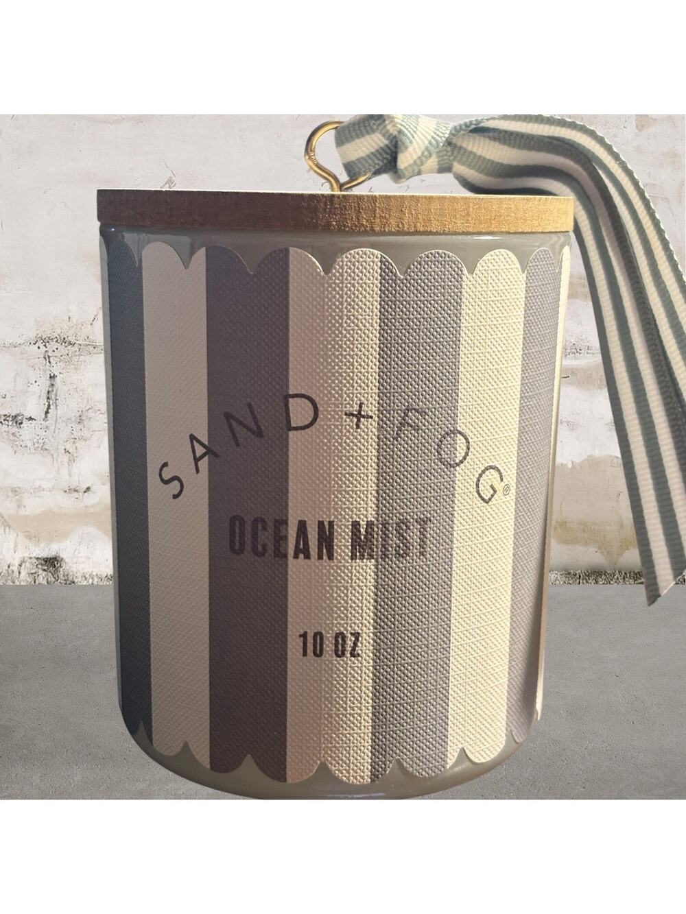 Sand + Fog Ocean Mist 10 oz Scented Candle NEW